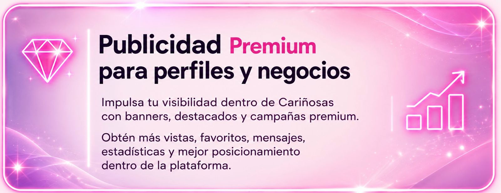Pantallas de registro � perfil, cuenta y publicidad