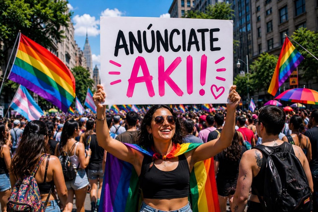 Anúnciate aquí — apoyo a la comunidad LGBT